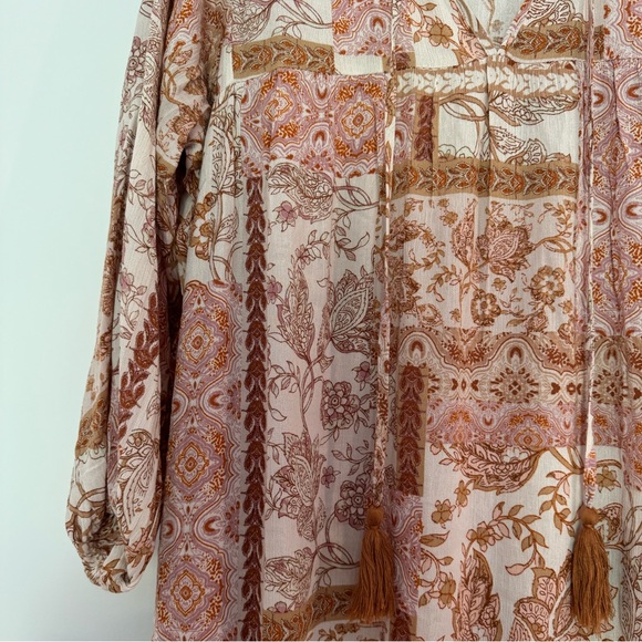 Red Dress Boutique Fields of Bloom Multi Print Maxi Dress - Picture 3 of 6